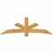 Ekena Millwork Alberta Rough Sawn Timber Gable Bracket, Western Red Cedar, 84"W x 28"H x 2"D x 6"F, 8/12 Pitch GBW084X28X0206ALB00RWR - alternate 1